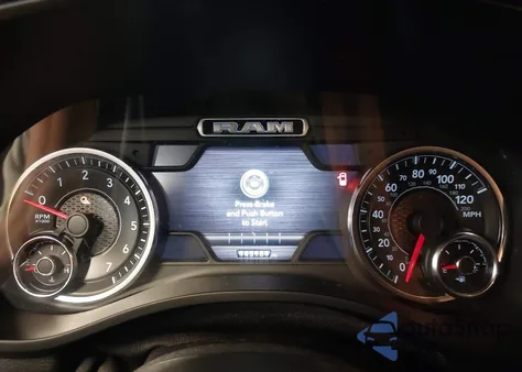 2020 Ram 1500 Big Horn 4X4 6'4 Box из США, поврежденный, VIN 1C6RRFBG4LN309253